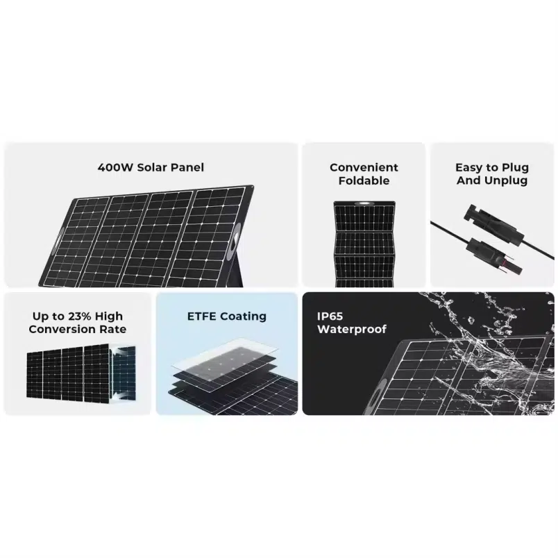 Oukitel 400W Foldable Solar Panel 1 Oukitel 400W Foldable Solar Panel 1