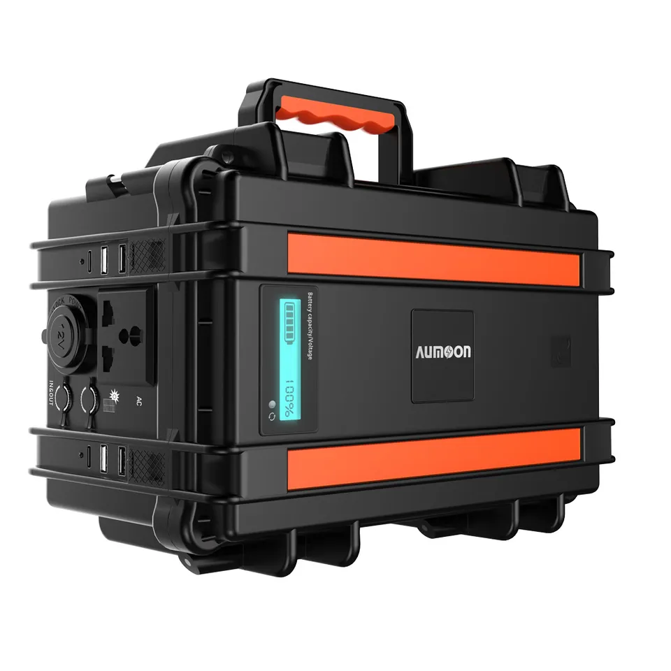 Aumoon Portable Power Station and Foldable Solar Panel Combo Aumoon Portable Power Station and Foldable Solar Panel Combo