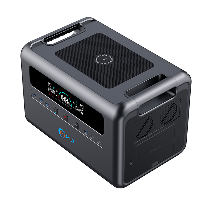 MIQ 2400W LiFePO4 Portable Power Station MIQ 2400W LiFePO4 Portable Power Station