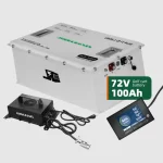 JREPower Golf Cart 72V 100Ah 7680Wh LiFePO4 Lithium-Ion Battery