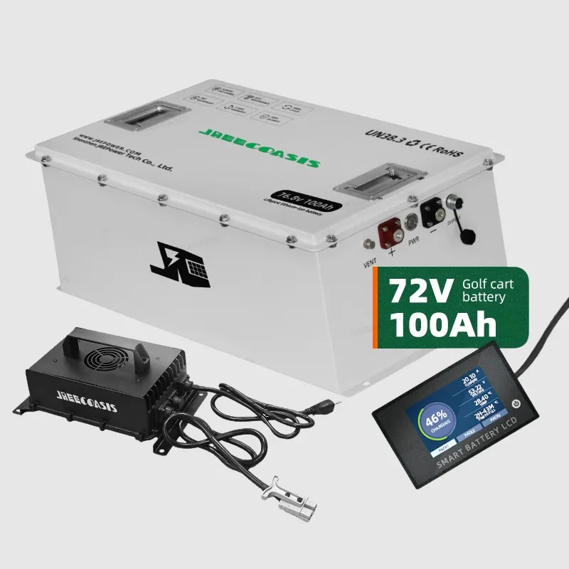 Golf-Cart-72V-100Ah-LiFePO4-Lithium-Ion-Battery-Pack.webp JREPower Golf Cart 72V 100Ah 7680Wh LiFePO4 Lithium-Ion Battery